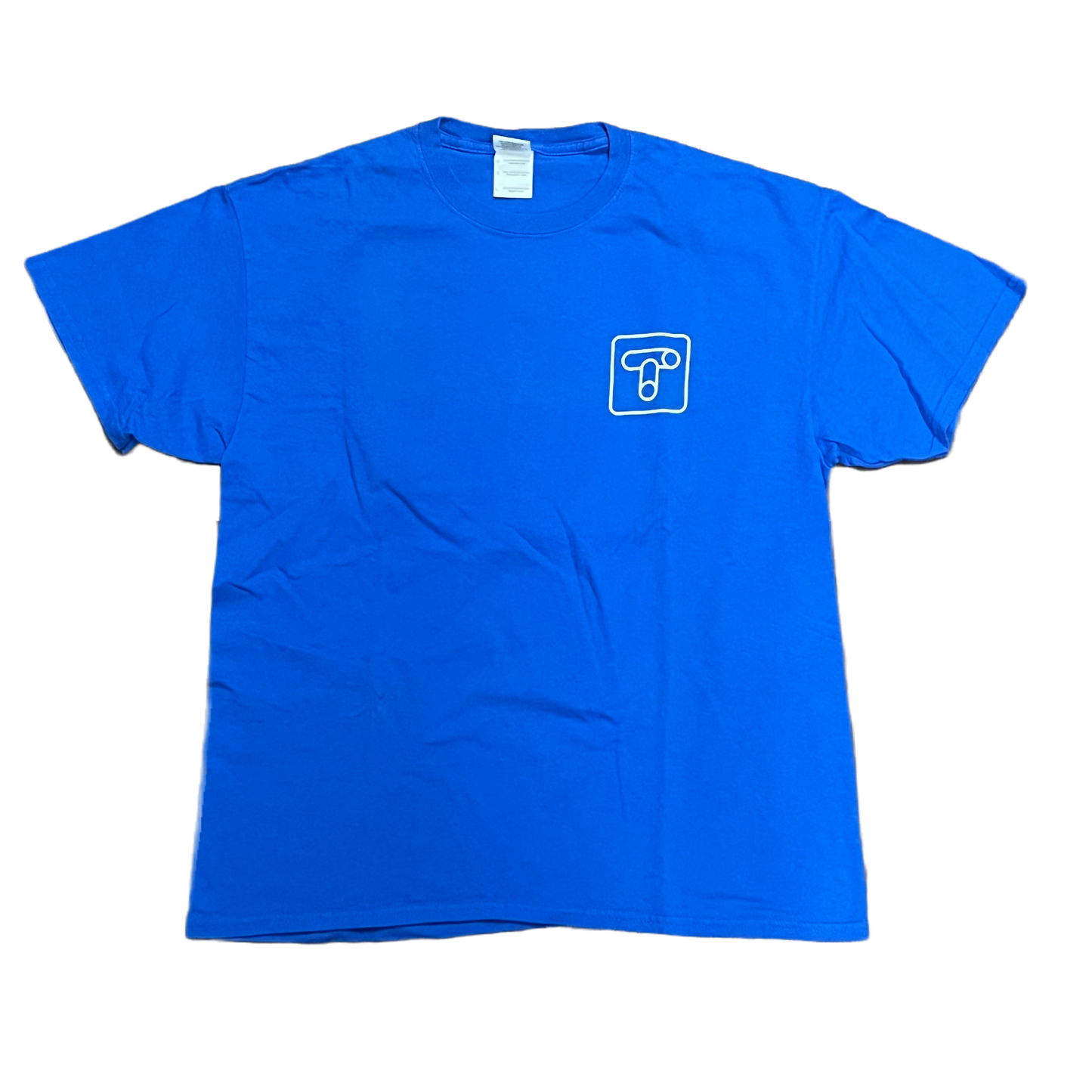 The Tubes Logo Tee Blue
