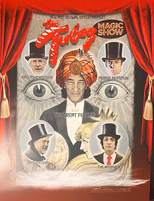 The Tubes Magic Show Poster